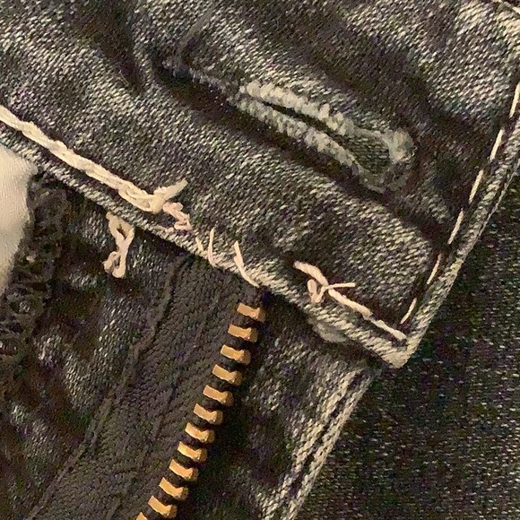 Silver Aiko Lo Rise Bootcut Jeans, 28W 31L - Picture 8 of 15